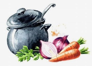 Bouillon Maison avec Épluchures de Légumes